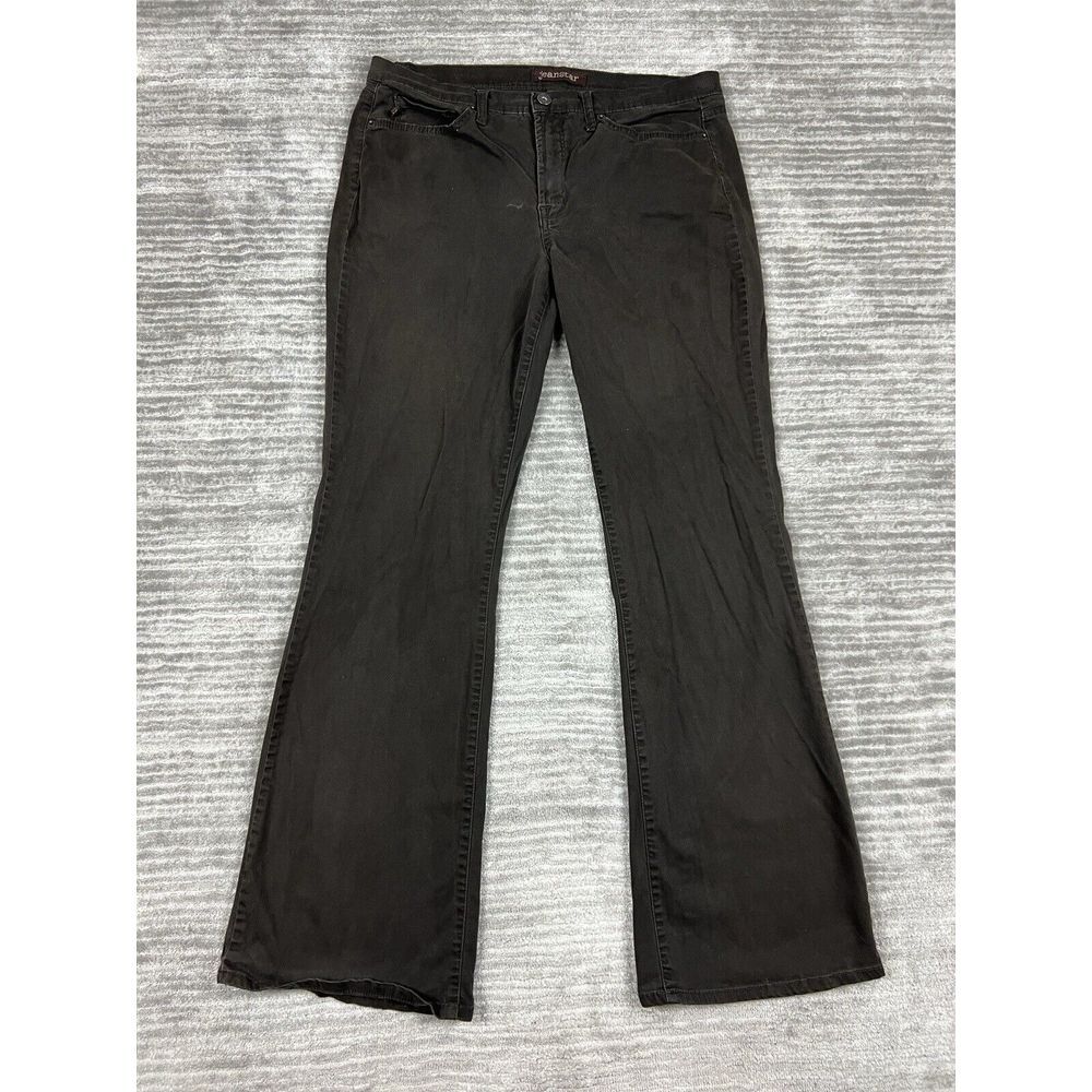 Jeanstar‎ Pants Womens 12 Brown Chino Cotton Blend Casual